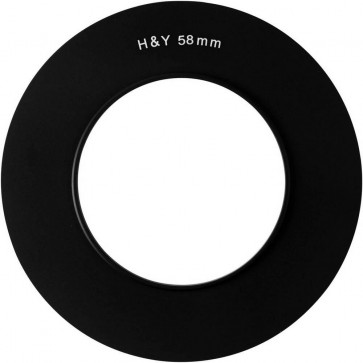 H&Y adapter ring voor K Serie filterhouder - 58mm