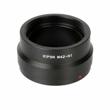 KIPON adapter voor M42 lens op Nikon 1 mount camera