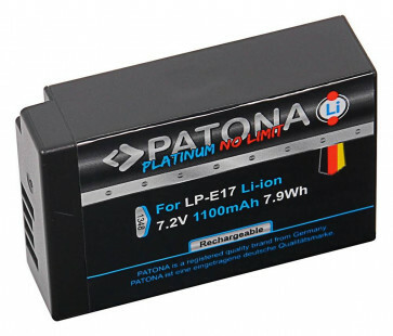 Patona LP-E17 accu voor Canon - Platinum