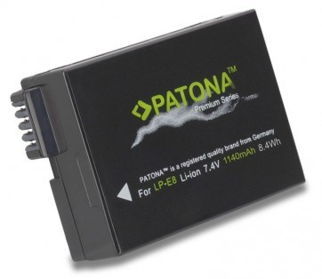 Patona PREMIUM accu Canon LP-E8 compatible
