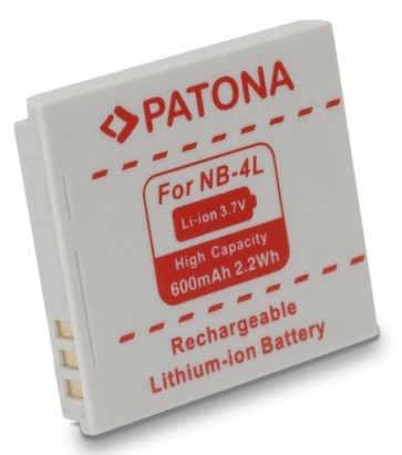 Patona accu Canon NB-4L compatible