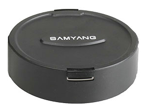 Samyang 7.5mm lensdop (8mm f2.8 / T3.1)