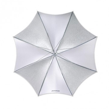 Westcott 43 Inch - 109 cm soft silver opvouwbare paraplu