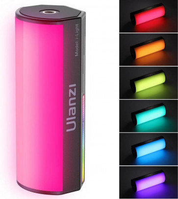 Ulanzi pocket ice light RGB met ingebouwde accu