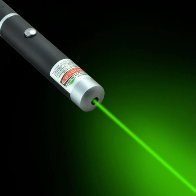 Uitverkoop onderwijzen Vliegveld Laser pen - groen