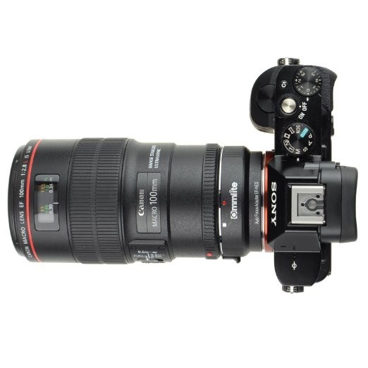 Sony E-Mount (Nex) AF Adapter voor Canon EF / EF-S Lenzen