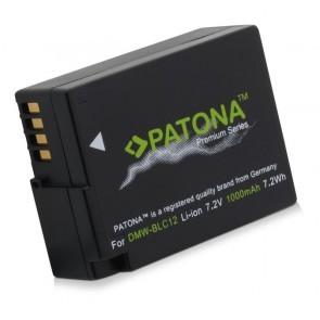 Patona Premium accu Panasonic DMW-BLC12 compatibel