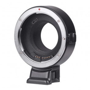 VILTROX EF-FX1 autofocus adapter voor Canon EF lenzen op een Fuji camera