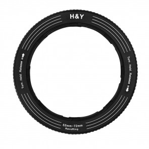 H&Y RevoRing variabele adapter 52-72mm voor 77mm filter