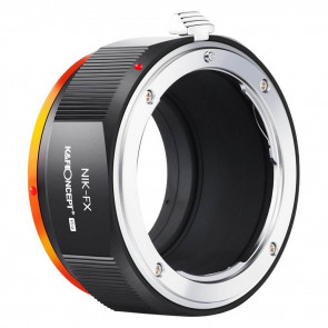 K&F Nikon F adapter voor Fuji X mount camera - PRO uitvoering