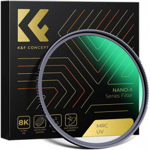 K&F Multi coated MRC UV Nano-X filter in slim uitvoering - 55mm 