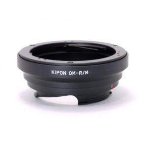 KIPON adapter voor Olympus OM lens op een Ricoh M mount camera