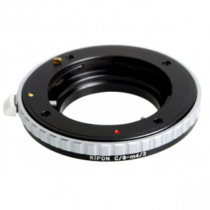 KIPON adapter voor Contax G lens op een MICRO 4/3 mount camera