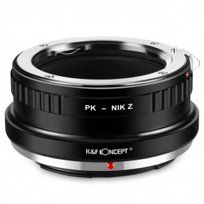 K&F Nikon Z adapter voor Pentax K lenzen