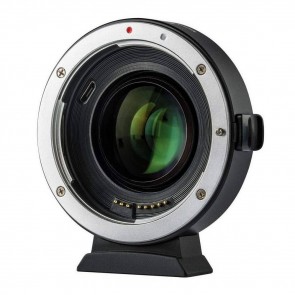 VILTROX EF-FX2 autofocus speedbooster / adapter voor Canon lenzen op een Fuji camera