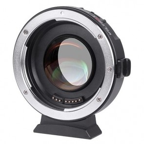 VILTROX EF-M2II autofocus speedbooster / adapter voor Canon lenzen op een M43 camera