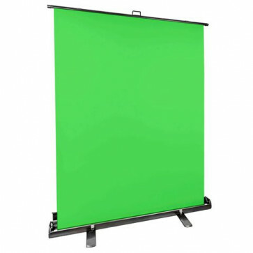 Roll-up achtergrond scherm 150 x 200cm - green screen