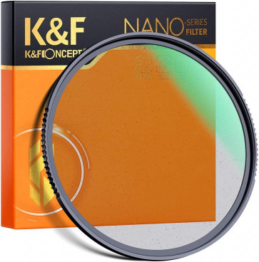 K&F Concept Frank Doorhof mist en variabel ND magnetische lensfilter kit, 62mm