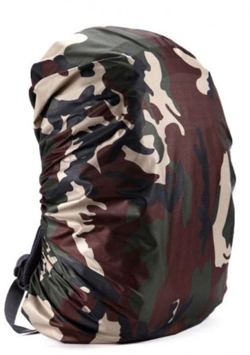 Universele regenhoes voor rugtas 30-40 liter - camouflage