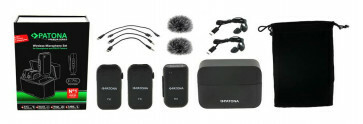 PATONA Premium draadloze microfoon set (2 stuks)