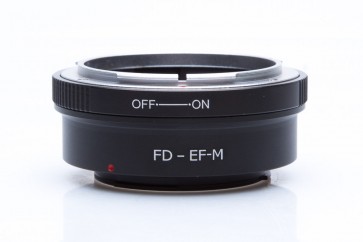 Canon FD adapter voor Canon M mount camera