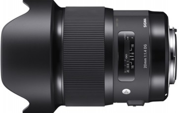 Sigma 20mm f/1.4 DC HSM ART voor Nikon objectief
