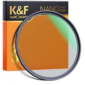K&F Concept 1/4 Black mist filter met Nano X coating - 82mm 