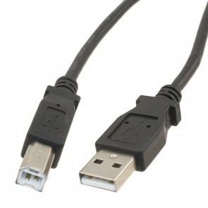 Caruba K-U8 USB 2.0 A Male naar USB B Male kabel 2meter
