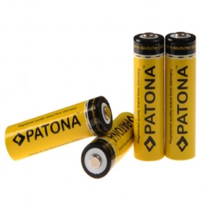 Patona AA oplaadbare batterijen 4x 2200 - zeer lage ontlading