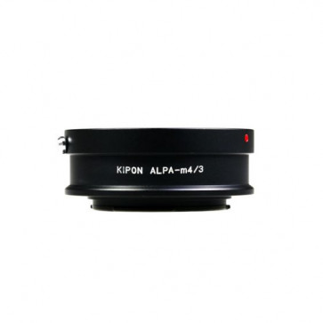 KIPON adapter voor ALPA lens op een m4/3 mount camera