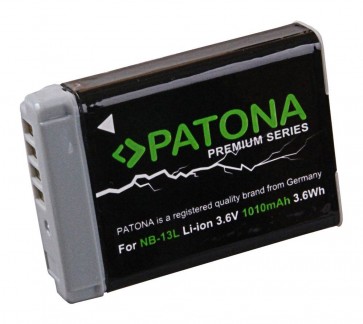 Patona PREMIUM accu Canon NB-13L compatible