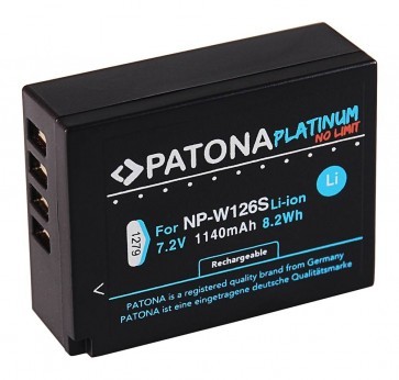 Patona Platinum Fuji NP-W126S compatible accu