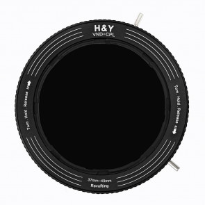 H&Y RevoRing ND3-ND1000 met CPL filter, 37-49mm