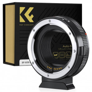 K&F Canon EF naar Canon EOS R II mount autofocus adapter