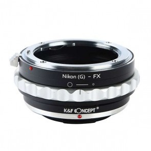 K&F Nikon G adapter voor Fuji X mount camera
