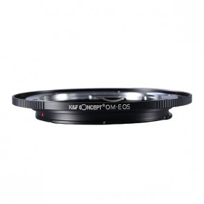 K&F Olympus OM adapter voor Canon EOS 
