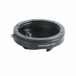 KIPON adapter voor Canon EF lens op een Ricoh M mount camera