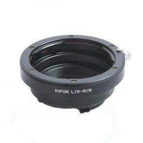 KIPON adapter voor Leica R lens op een Ricoh M mount camera