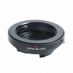 KIPON adapter voor Minolta MD lens op een Ricoh M mount camera