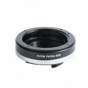 KIPON adapter voor Pentax PK / DA lens op een Ricoh M mount camera