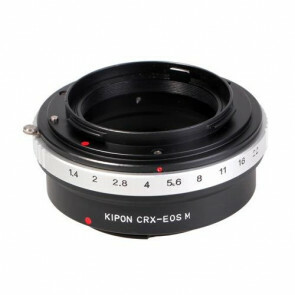KIPON adapter voor Contarex lens op een Canon EOS M mount camera