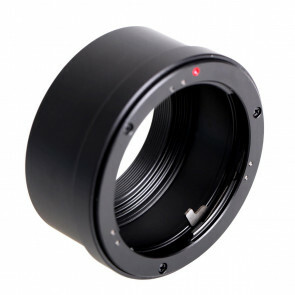 KIPON adapter voor Olympus OM lens op een Canon EOS M mount camera