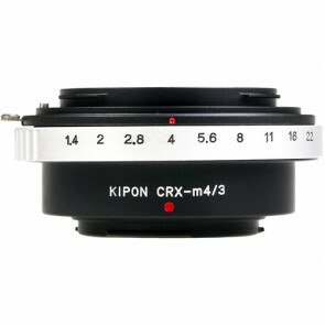 KIPON adapter voor Contarex lens op een MICRO 4/3 mount camera