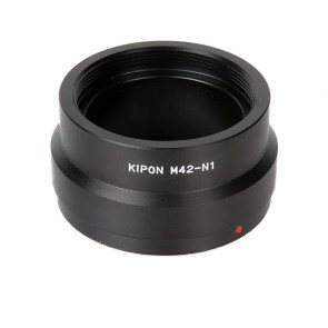 KIPON adapter voor M42 lens op Nikon 1 mount camera