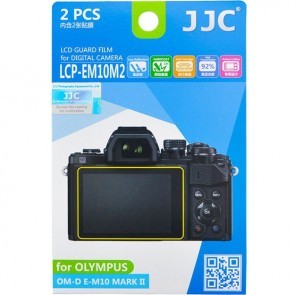 JJC LCD bescherming voor o.a. Olympus EM10 (I, II, III,) E-M5 II, EPL-7, EPL-8