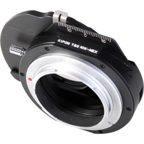 KIPON Nikon F mount adapter voor Sony E-mount camera - TILT & SHIFT uitvoering!