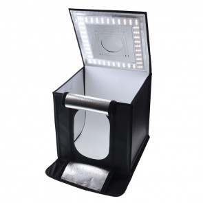Caruba portable fotostudio LED 40x40x40cm - Dimbaar