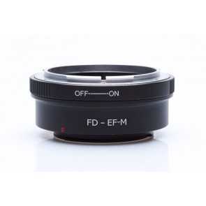 Canon FD adapter voor Canon M mount camera