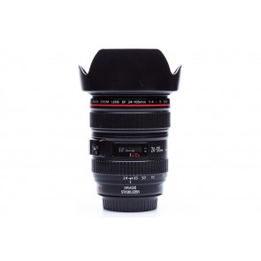 Canon 24-105 F4 L IS USM lens met zonnekap voor Canon  - Occasion