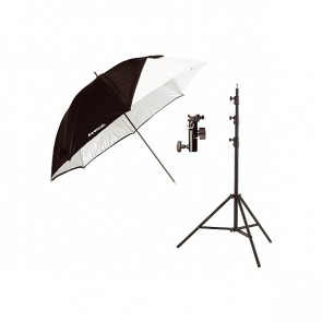 Westcott opvouwbare paraplu flits kit